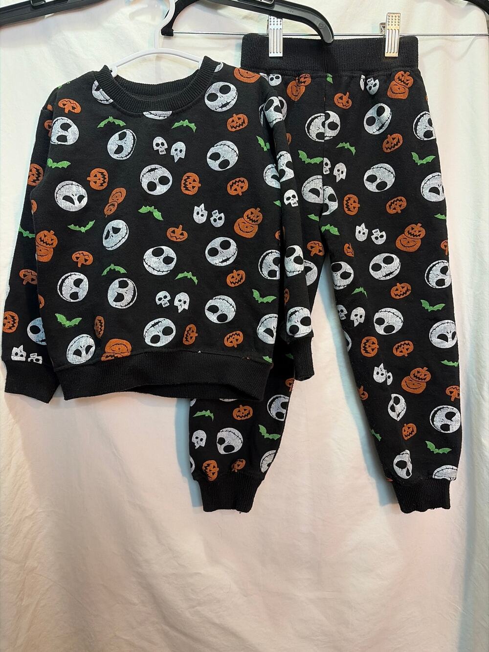 The Nightmare Before Christmas Matching Halloween Set 4T